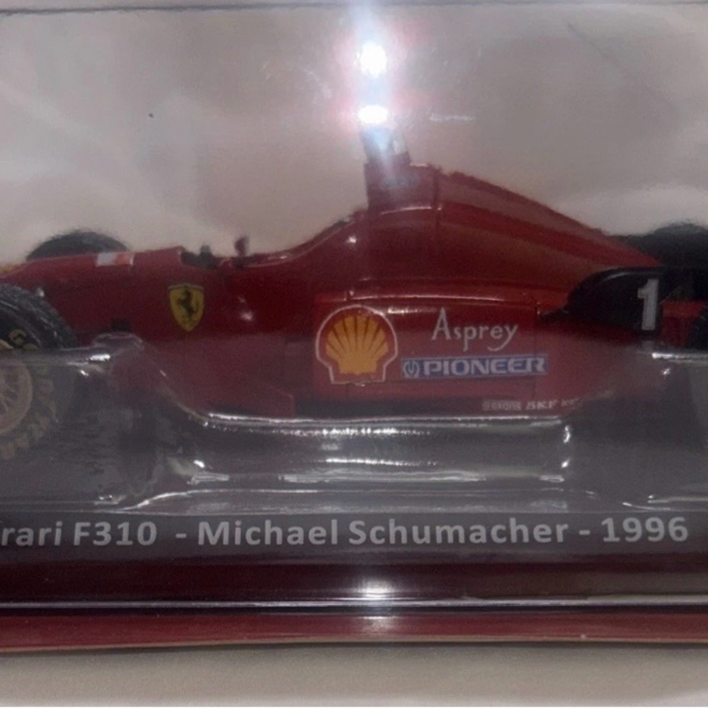 🔥Ferrari F310 Michael Schumacher 1996🏎️ F1 1:43 Diecast Model Car w/ Case🔥